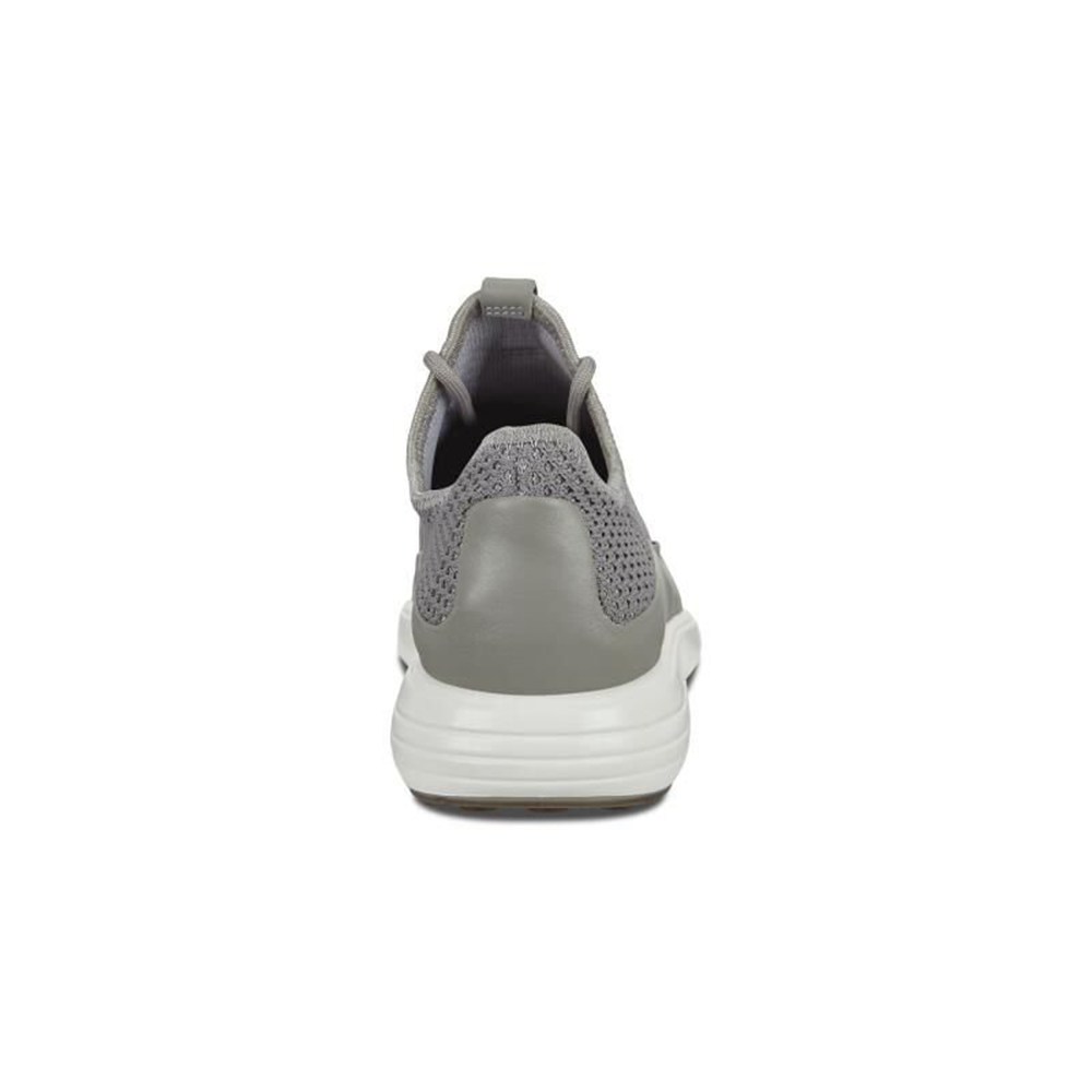 ECCO Sneakersy Damskie - Soft 7 Runner - Szare - JNGHIY-547